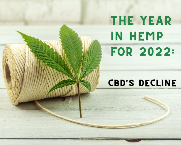 The Year In Hemp For 2022: The Decline of CBD