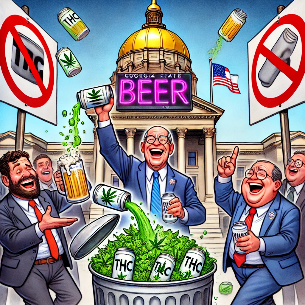 Georgia’s THC Beverage Ban: A Legislative Farce Unfolds