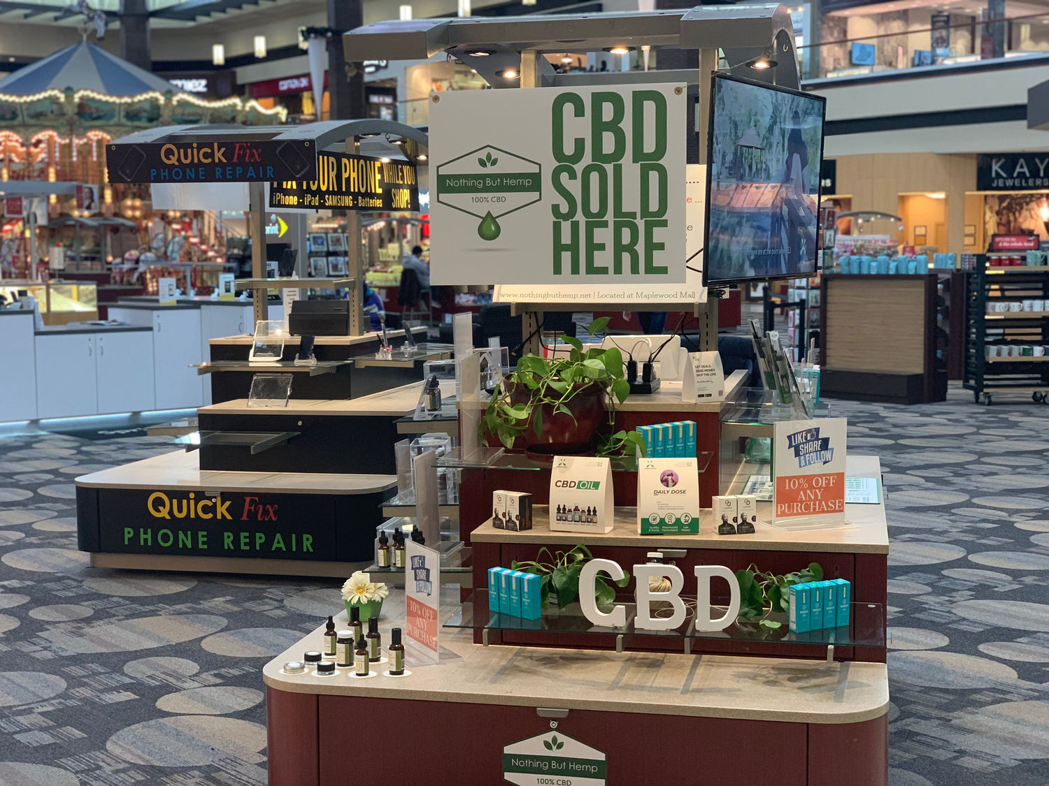 Minnesotans Can Now Buy Top Quality CBD at the Maplewood Mall