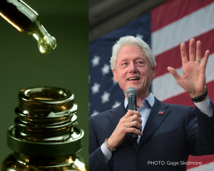 Former President Bill Clinton shares support for CBD, notes need for regulations