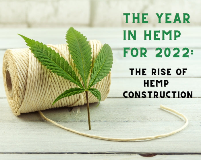 The Year In Hemp For 2022: The Rise of Hemp Construction