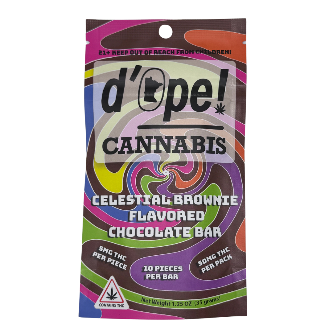 d’ope! Celestial Brownie Cannabis Chocolate Bar