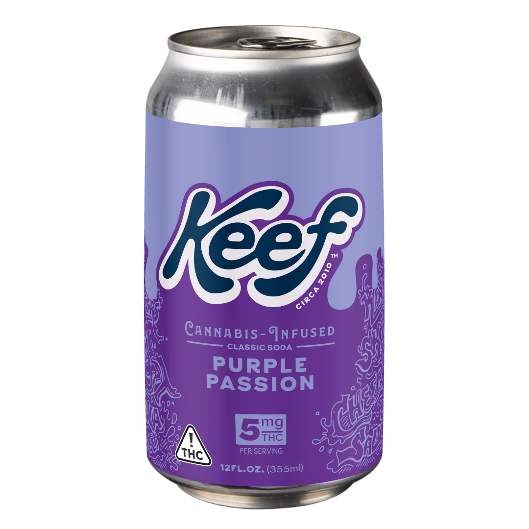 Keef THC Drink - Purple Passion