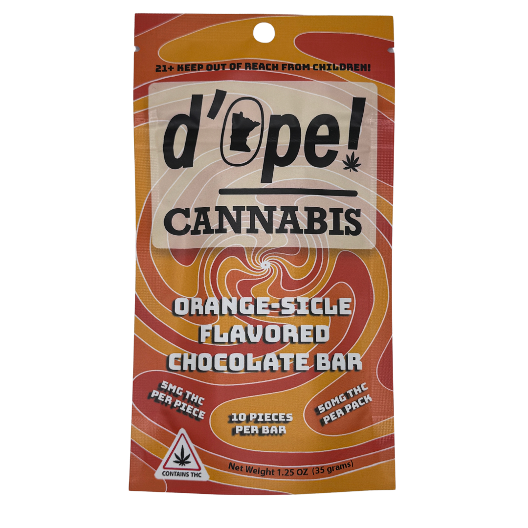 d’ope! Orange-Sicle Cannabis Chocolate Bar