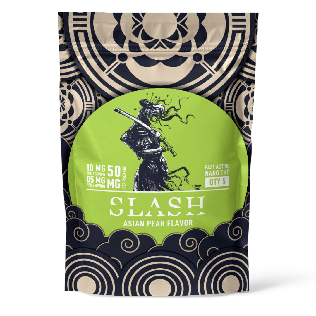 Fast Acting THC Gummies - Asian Pear - Slash