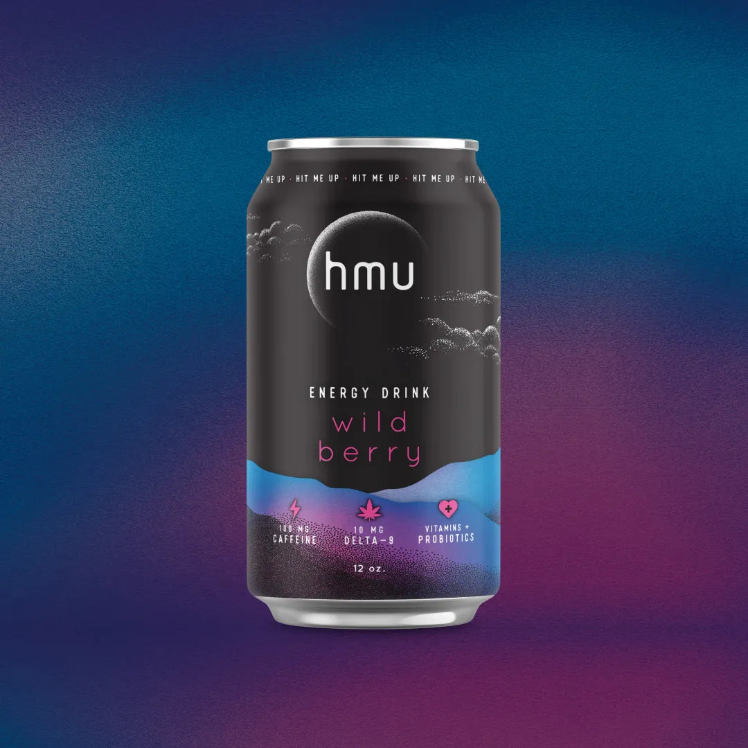 HMU THC ENERGY DRINK | WILD BERRY (10MG)