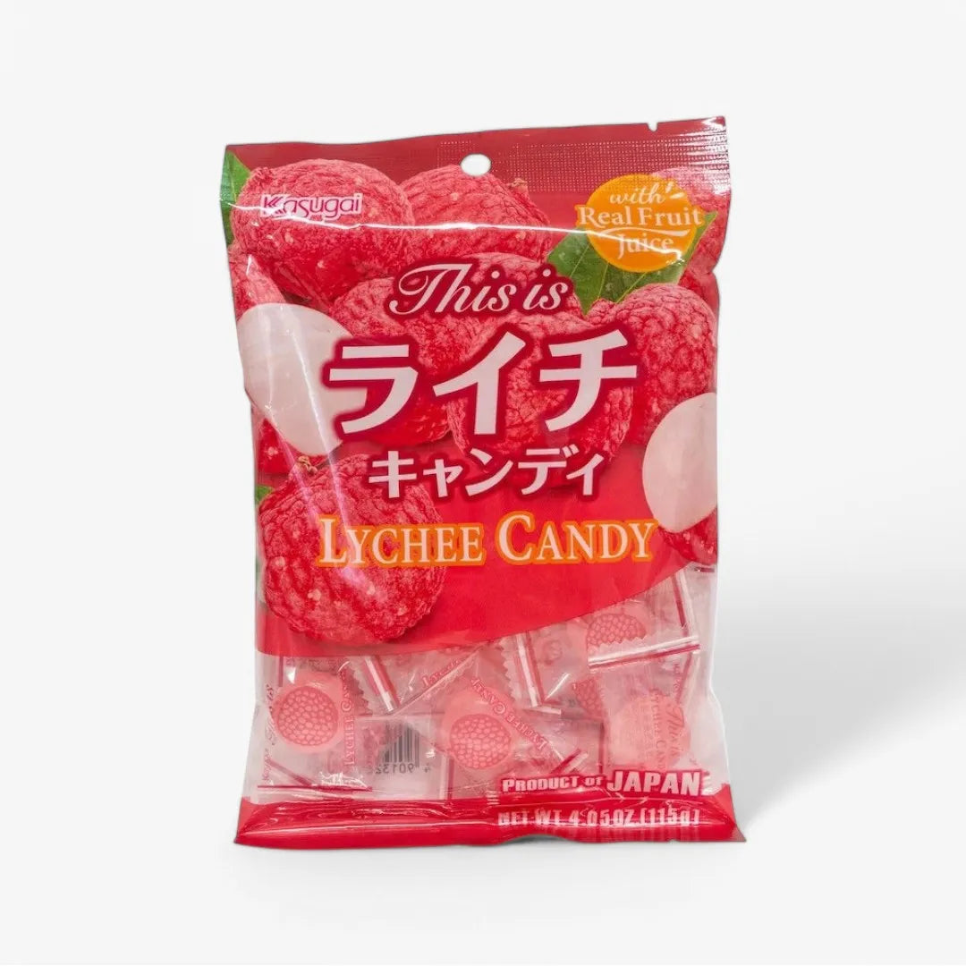 Kasugai Lychee Hard Candy (from Japan)