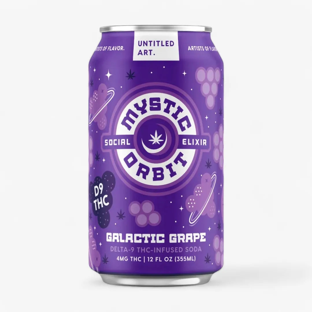 Mystic Orbit – Galactic Grape by Untitled Art