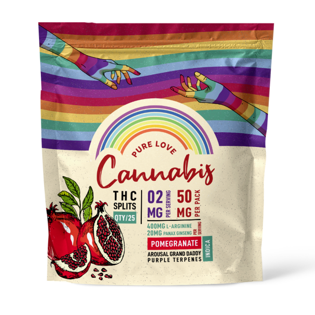 THC Sex Gummies - Pomegranate (20 Pack)