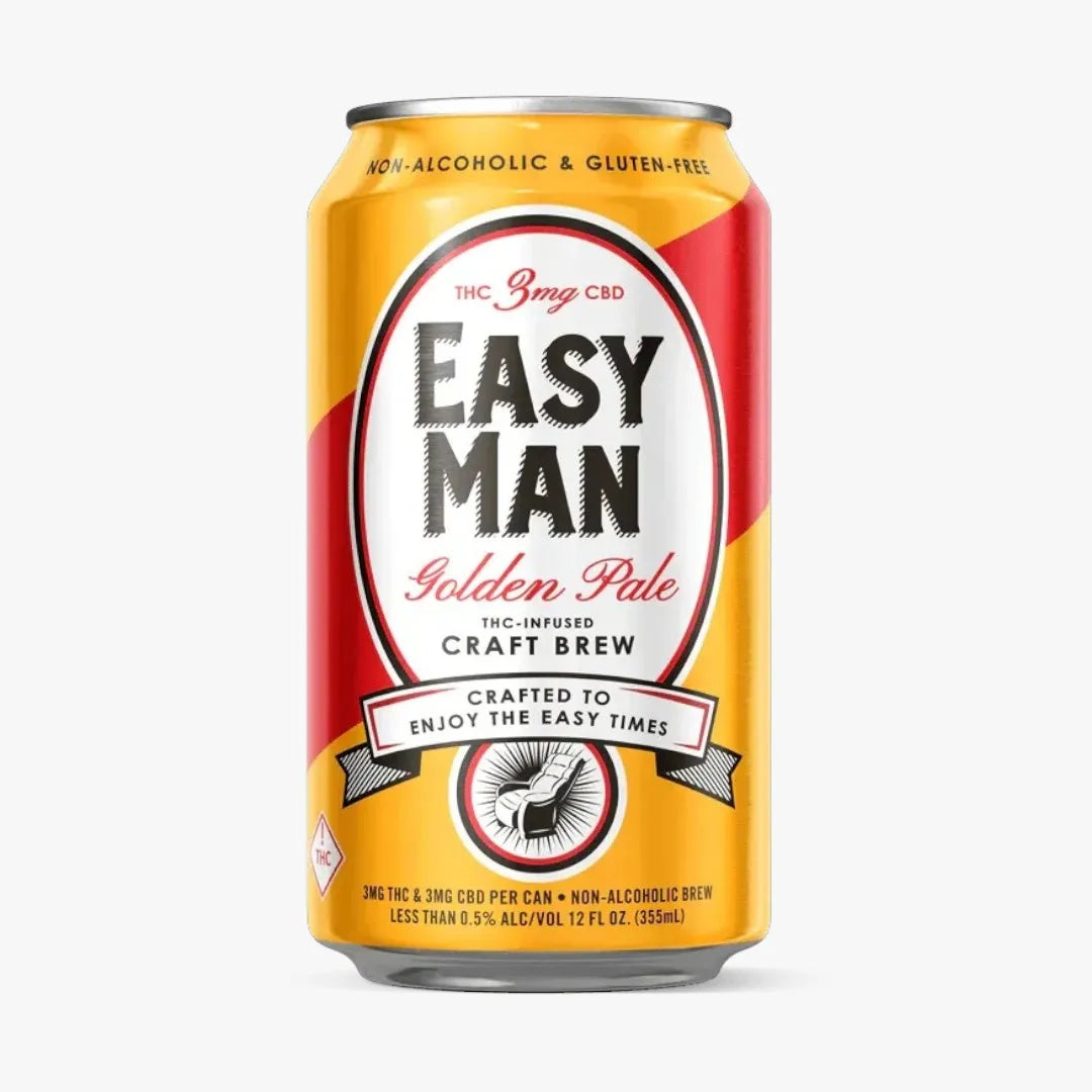 Easy Man Golden Pale - 3mg of THC & CBD