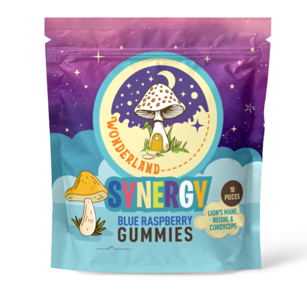 Wonderland Mushroom Synergy Gummies – 10 Pack