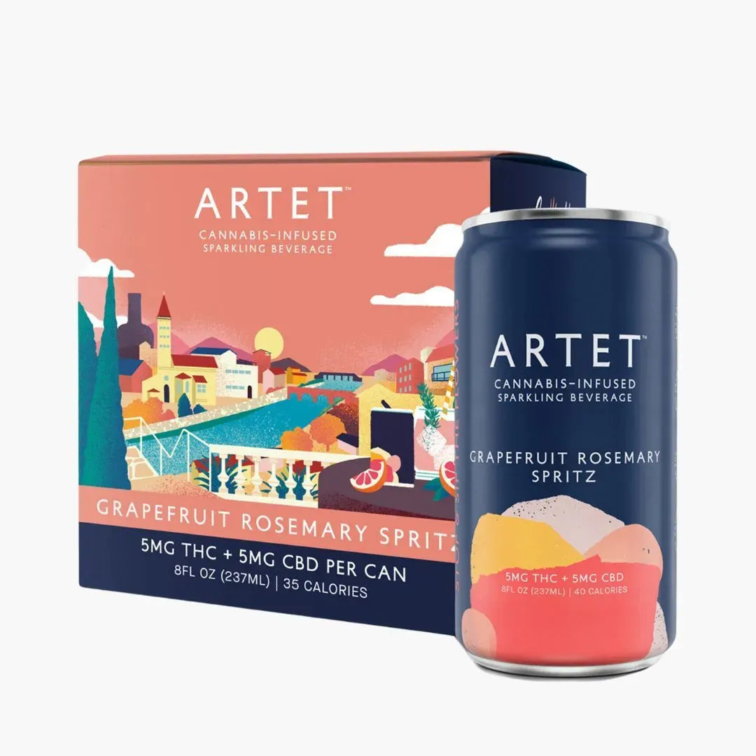 Grapefruit Rosemary Spritz (4 pack)