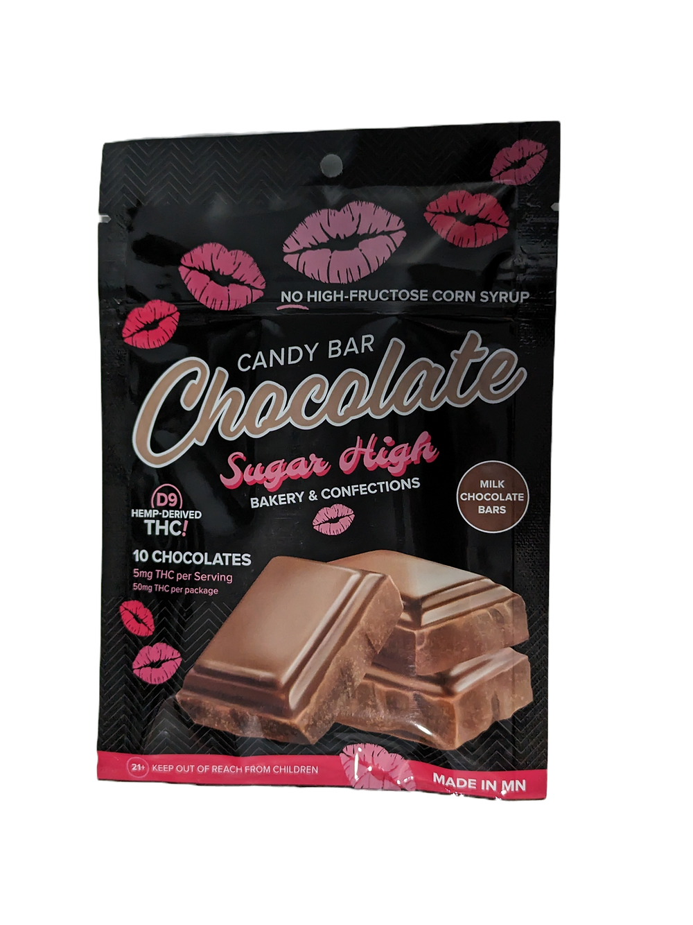 Sugar High THC Milk Chocolate Bar