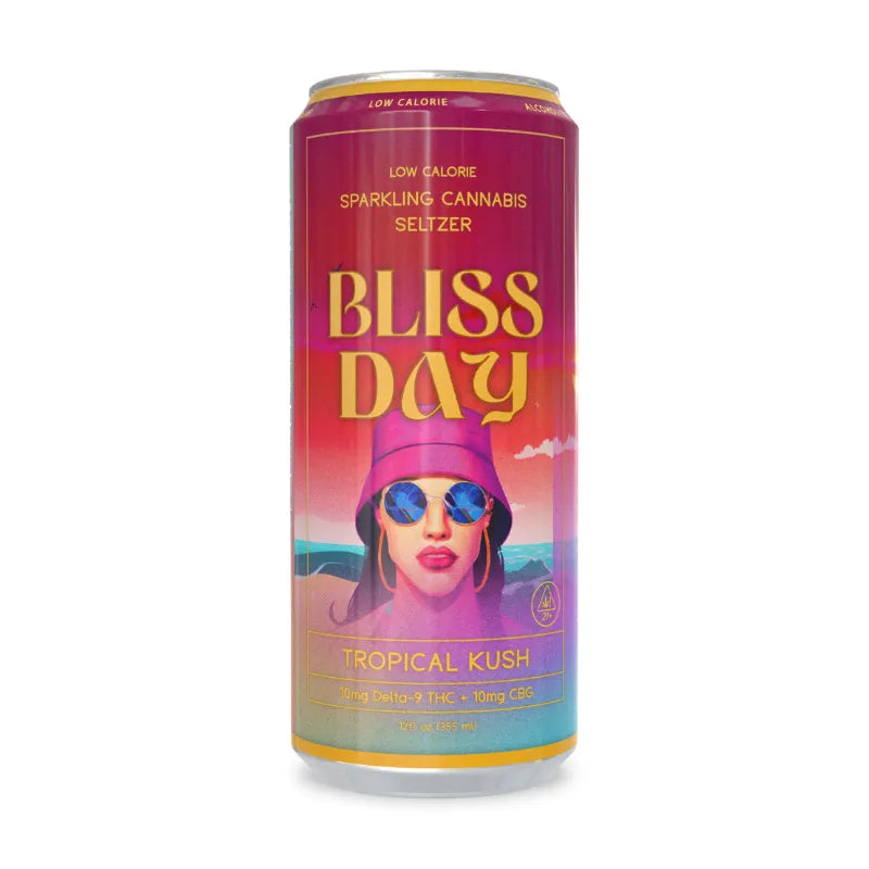 Bliss Day Sparkling Seltzer – 10mg THC 10mg CBG